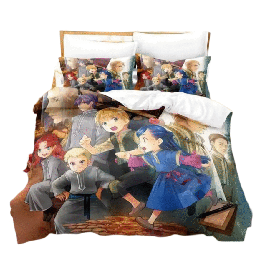 Anime Ascendance Of A Bookworm Character Bedding Set Anime Ascendance Of A Bookworm Character Bedding Set