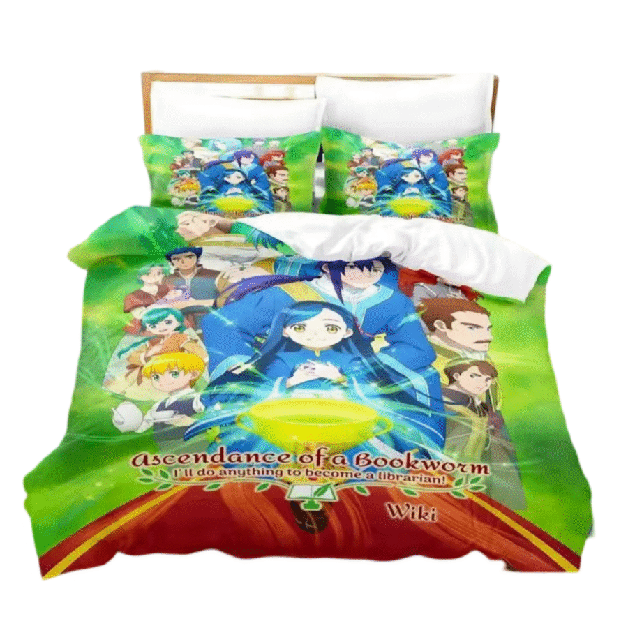 Ascendance Of A Bookworm Anime Character Bedding Set Ascendance Of A Bookworm Anime Character Bedding Set