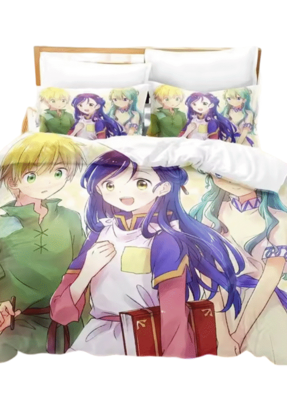 Anime Ascendance Of A Bookworm Myne With Friends Bedding Set