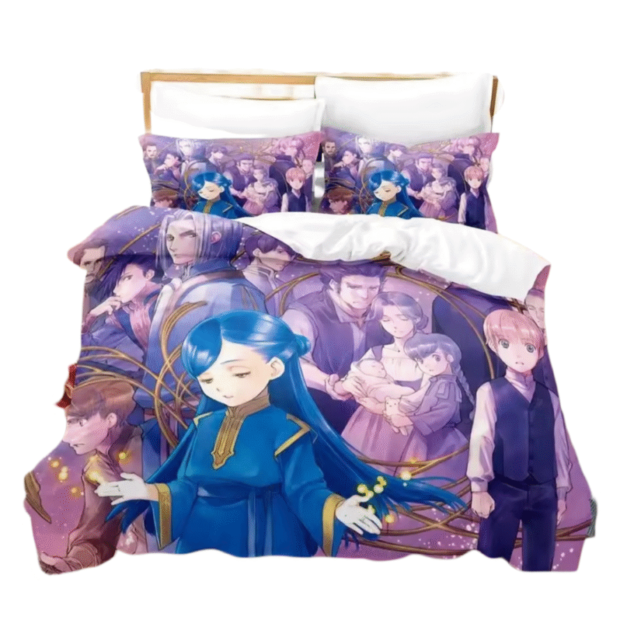 Ascendance Of A Bookworm Anime Myne With Friends Bedding Set Ascendance Of A Bookworm Anime Myne With Friends Bedding Set