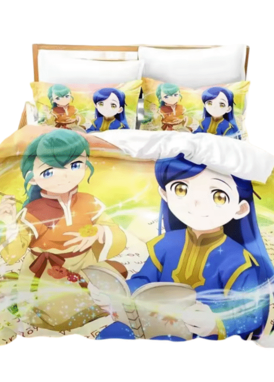 Anime Ascendance Of A Bookworm Myne And Tuuli Bedding Set