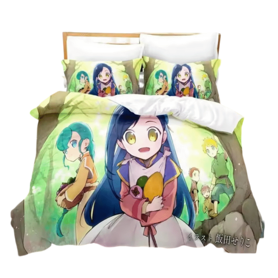 Ascendance Of A Bookworm Myne With Friends Anime Bedding Set Ascendance Of A Bookworm Myne With Friends Anime Bedding Set