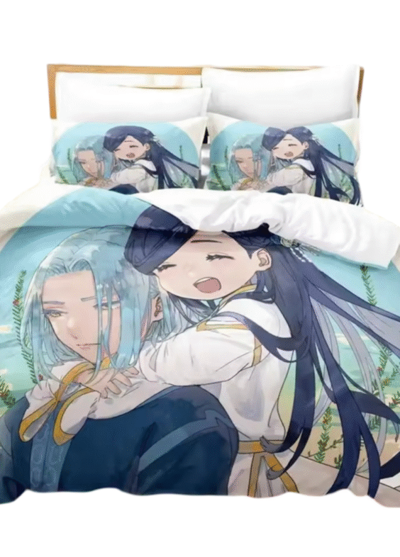 Anime Ascendance Of A Bookworm Myne And Ferdinand 3D Printed Bedding Set