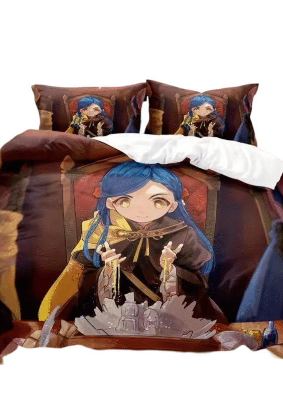 Anime Ascendance Of A Bookworm Myne 3D Printed Bedding Set