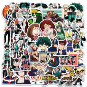 100Pcs My Hero Academia Anime Character Stickers