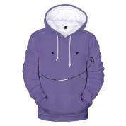 Anime Assassination Classroom Koro-Sensei Purple Hoodie
