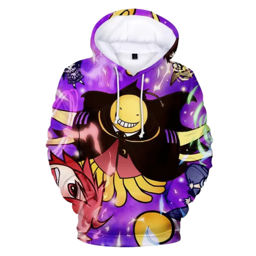 Anime Assassination Classroom Koro-Sensei Hoodie Anime Assassination Classroom Koro-Sensei Hoodie