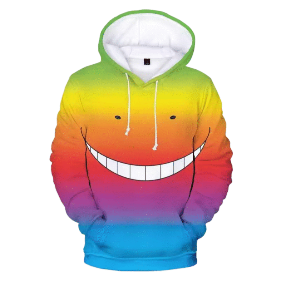 Anime Assassination Classroom Koro-Sensei Long Sleeve Hoodie Anime Assassination Classroom Koro-Sensei Long Sleeve Hoodie