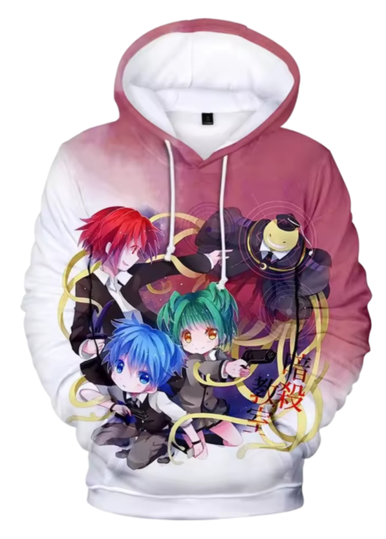 Anime Assassination Classroom Character Hoodie