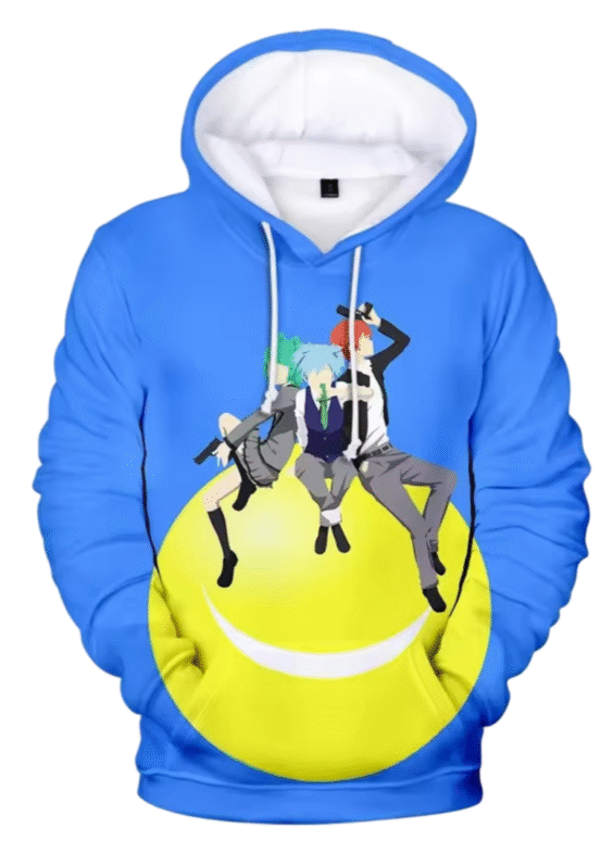 Anime Assassination Classroom Karma Akabane And Nagisa Shiota With Kaede Kayano Hoodie