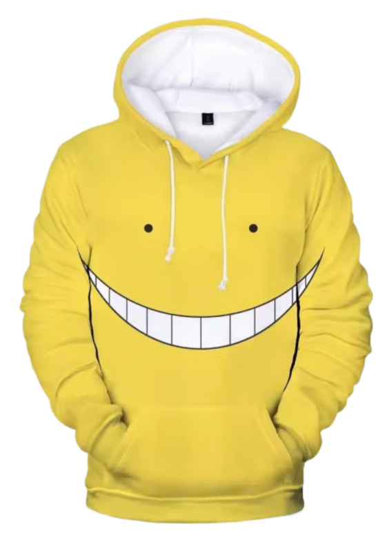 Anime Assassination Classroom Koro-Sensei Yellow Hoodie