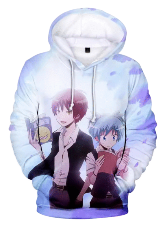 Anime Assassination Classroom Karma Akabane And Nagisa Shiota Hoodie