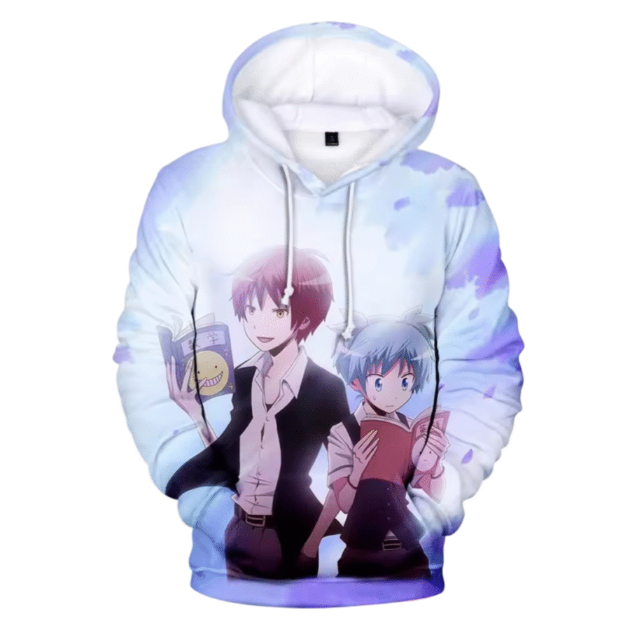 Anime Assassination Classroom Karma Akabane And Nagisa Shiota Hoodie Anime Assassination Classroom Karma Akabane And Nagisa Shiota Hoodie