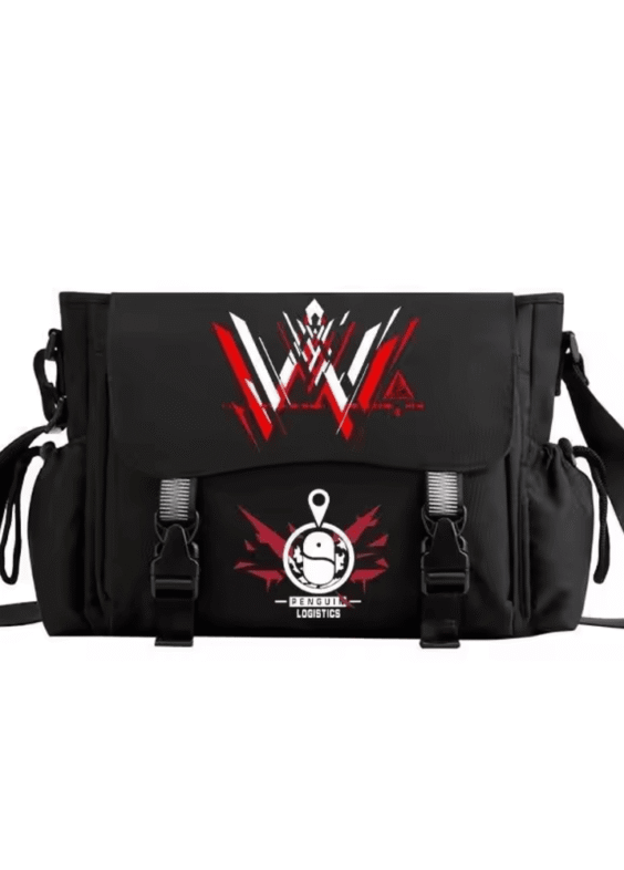 Anime Arknights Penguin Logistics Crossbody Bag