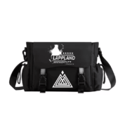 Anime Arknights Lappland Lungmen And Siesta Symbol Crossbody Bag
