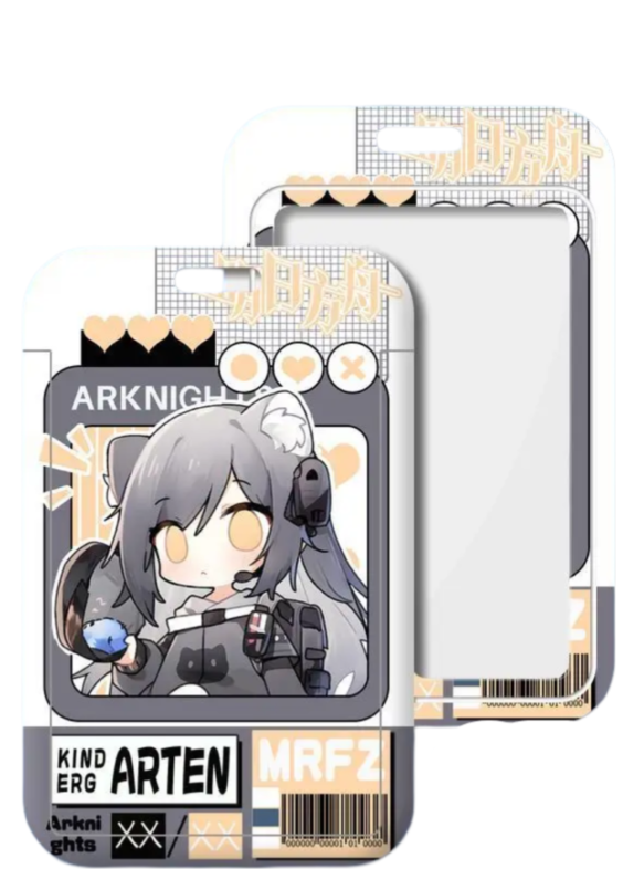 Anime Arknights Schwarz Card Holder