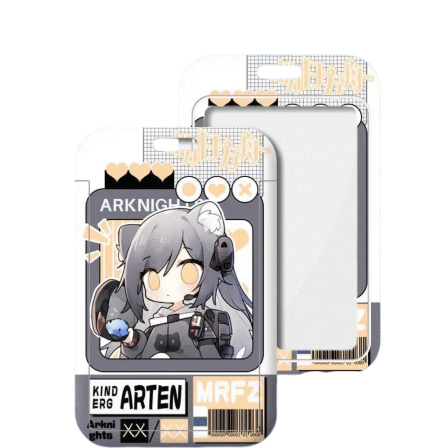 Anime Arknights Schwarz Card Holder Anime Arknights Schwarz Card Holder