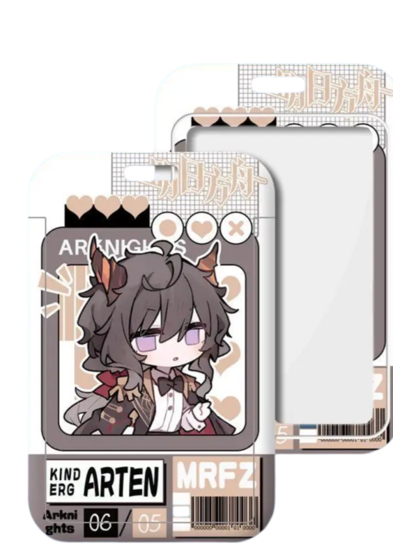 Anime Arknights Ebenholz Card Holder