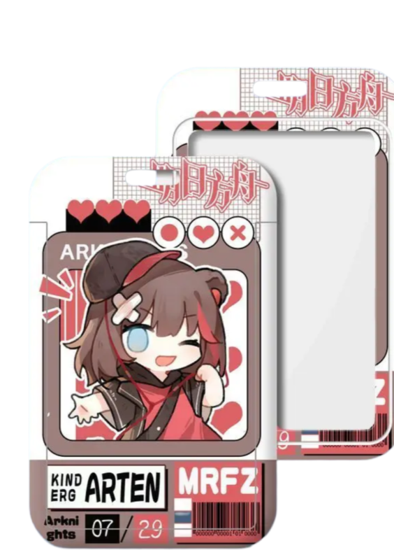 Anime Arknights Zima Card Holder