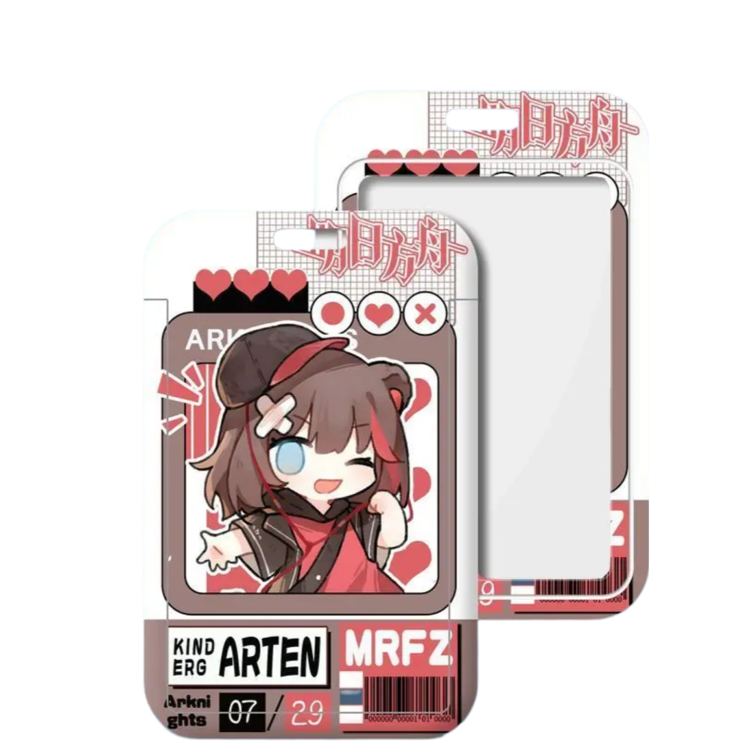 Anime Arknights Zima Card Holder Anime Arknights Zima Card Holder