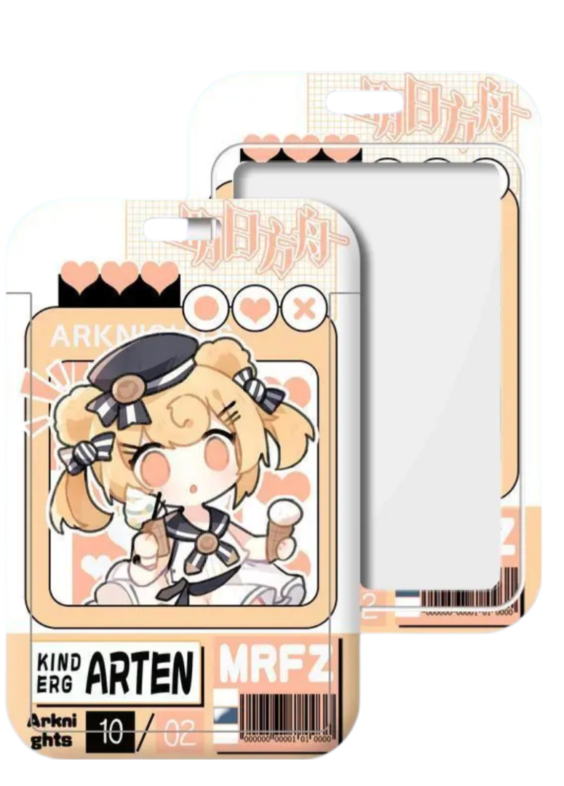 Anime Arknights Gummy Card Holder