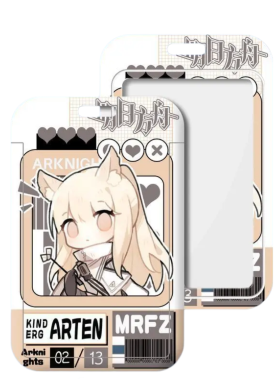 Anime Arknights Platinum Card Holder