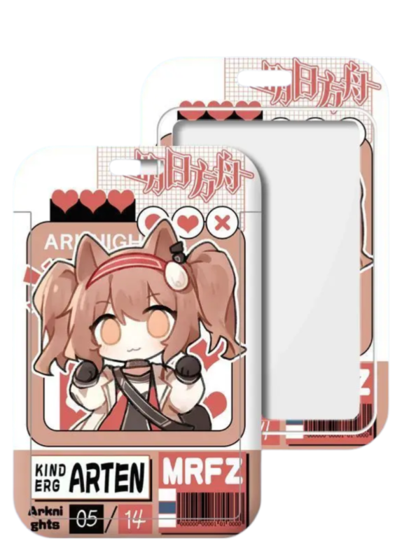 Anime Arknights Angelina Card Holder