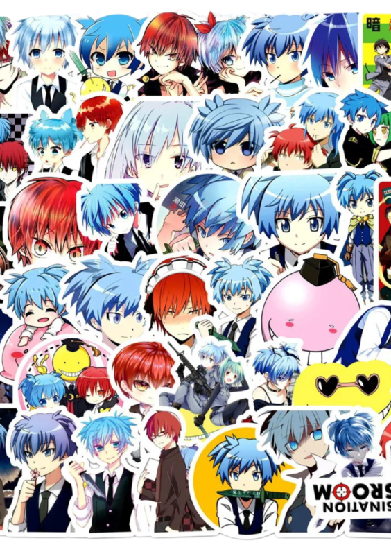 50Pcs Anime Assassination Classroom Graffiti Stickers
