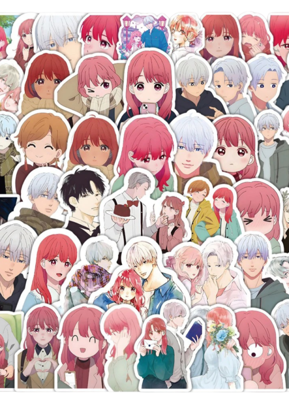 10Pcs Anime A Sign Of Affection Stickers