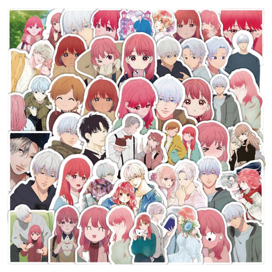 10Pcs Anime A Sign Of Affection Stickers 10Pcs Anime A Sign Of Affection Stickers