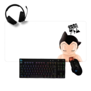 Anime Astro Boy White Mousepad
