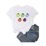 Anime Assassination Classroom Koro-Sensei Forms White T-Shirt