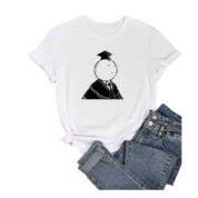 Anime Assassination Classroom Koro-Sensei White T-Shirt For Women
