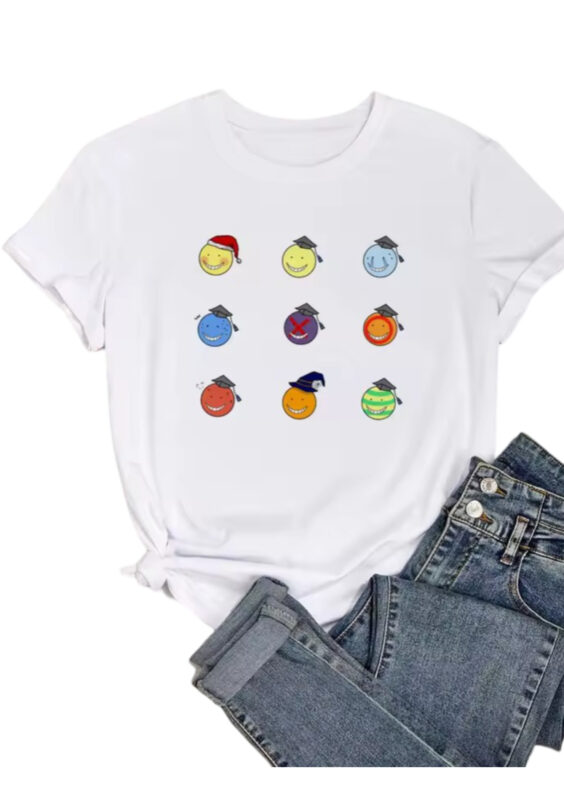 Anime Assassination Classroom Koro-Sensei Forms T-Shirt