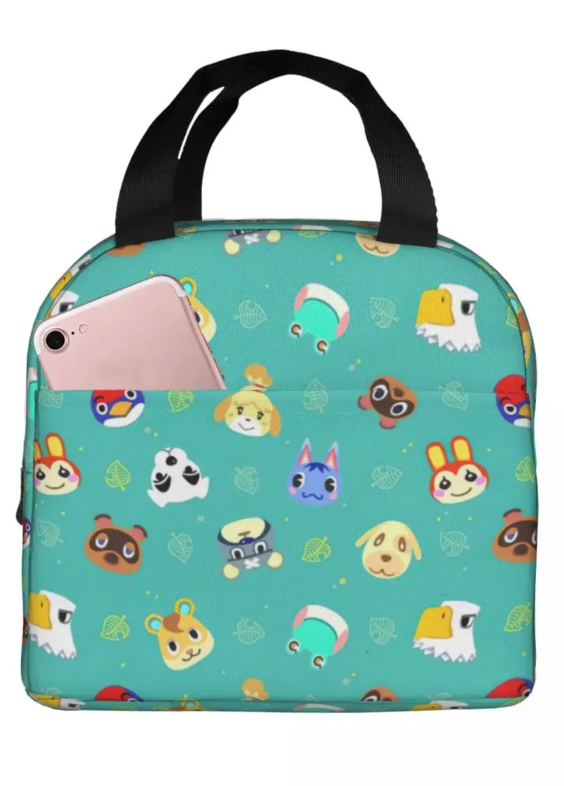 Anime Animal Crossing Lunch Bag