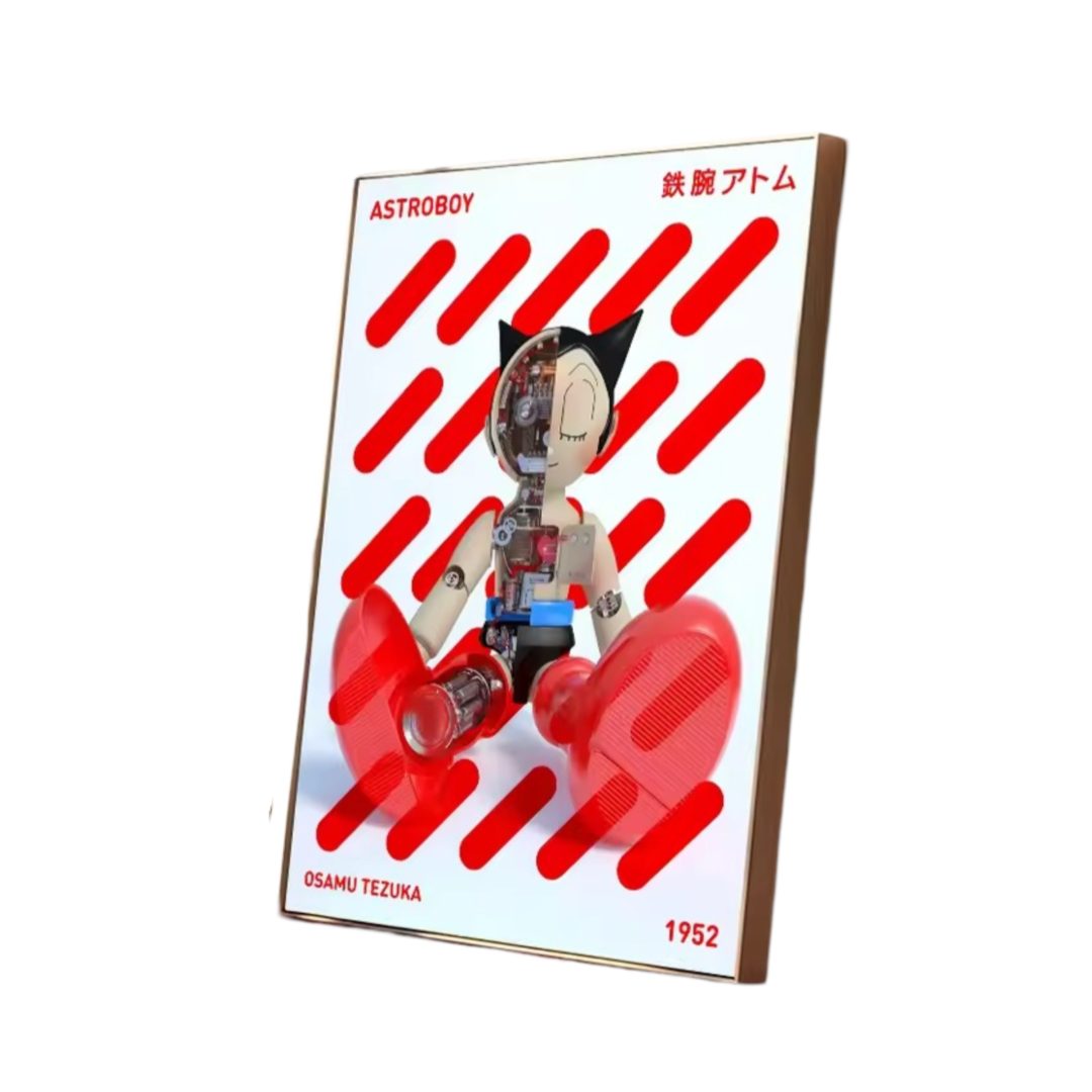 Astro Boy Anime Paper Painting Wall Art Astro Boy Anime Paper Painting Wall Art