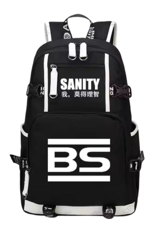 Anime Arknights Blacksteel Student Backpack