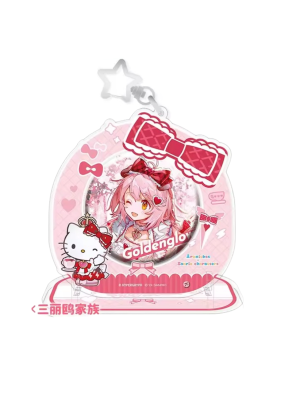 Anime Arknights Goldenglow And Sanrio Acrylic Stand