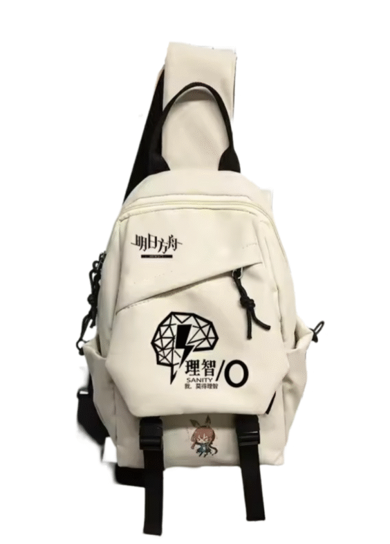 Anime Arknights Minimalist Sanity 0 Schoolbag