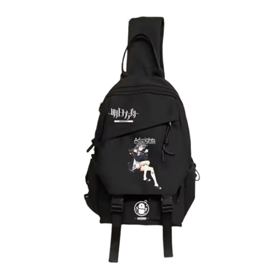 Arknights Anime Amiya Canvas Schoolbag Arknights Anime Amiya Canvas Schoolbag