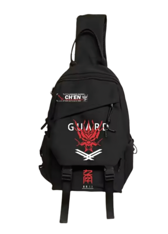 Anime Arknights Lungmen Guard Schoolbag
