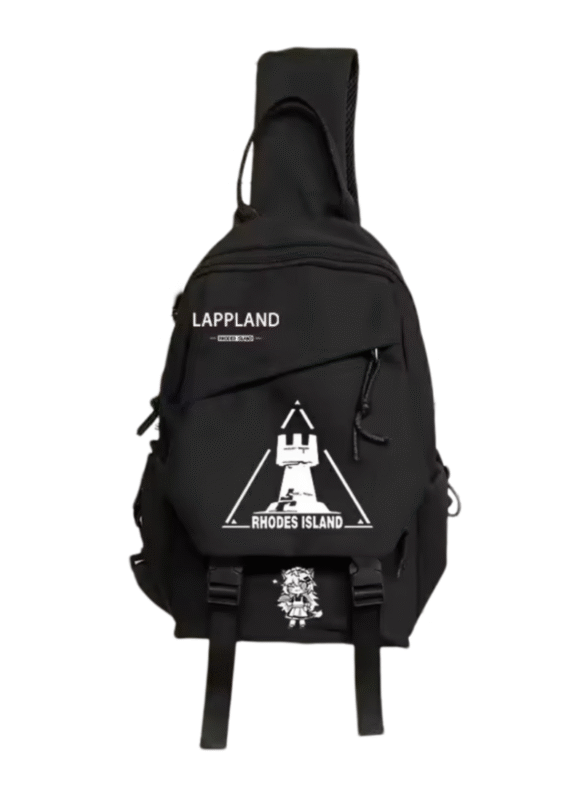Anime Arknights Rhodes Island Lappland Schoolbag