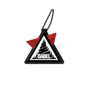 Anime Arknights Babel Metal Keychain Pendant