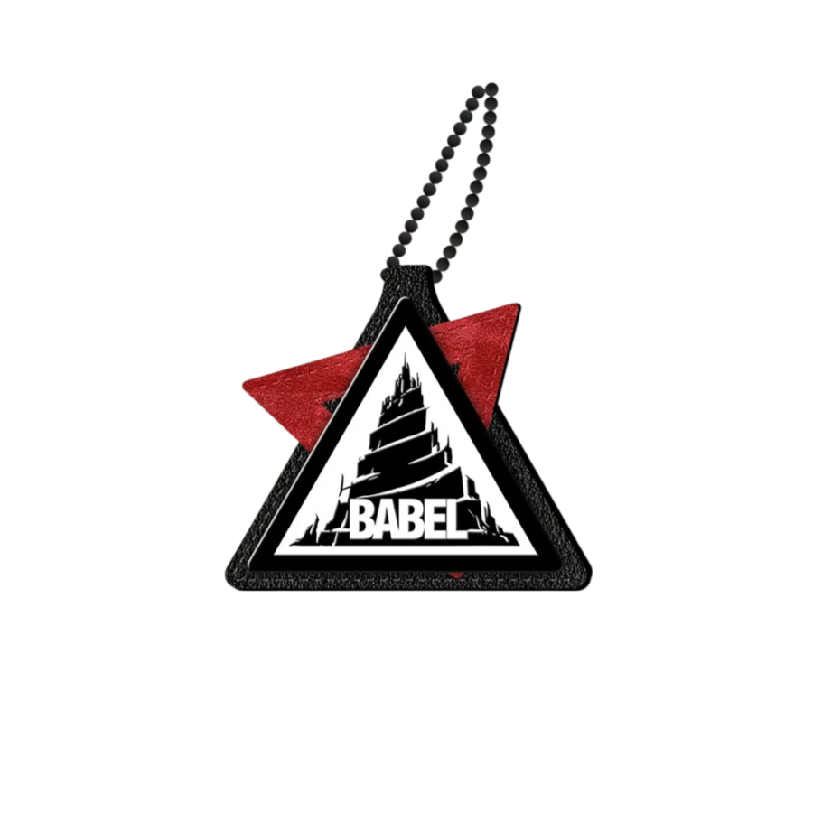 Anime Arknights Babel Metal Keychain Pendant