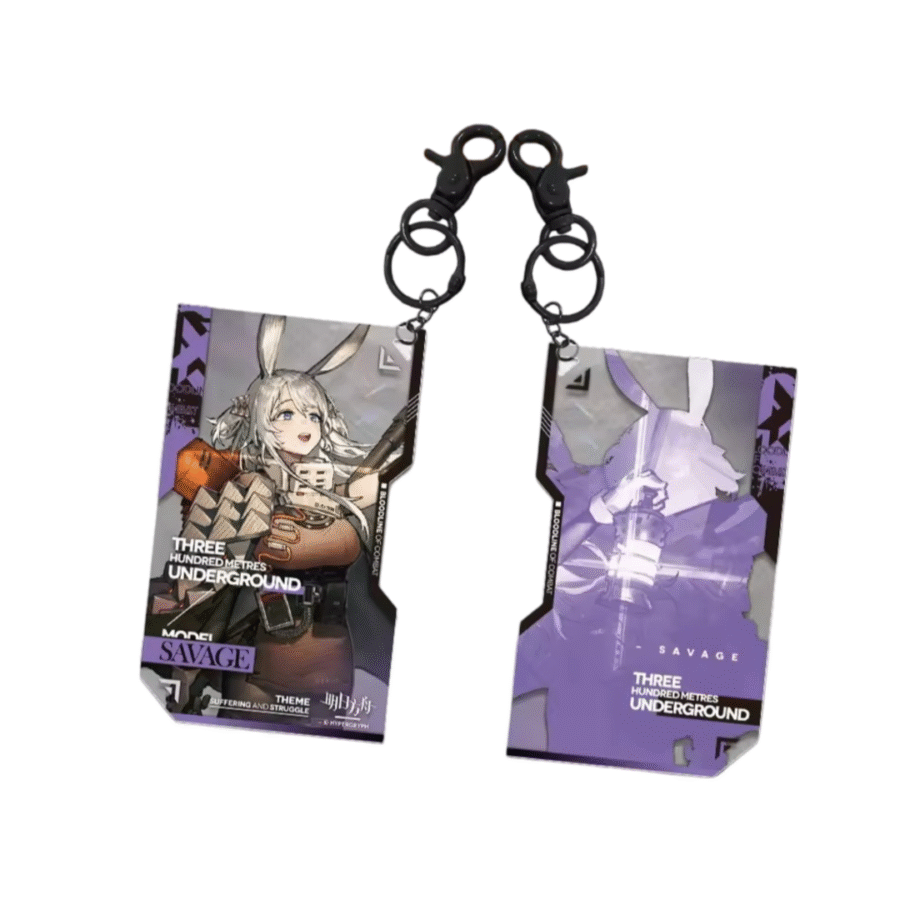 Anime Arknights Savage Acrylic Keychain Pendant Anime Arknights Savage Acrylic Keychain Pendant
