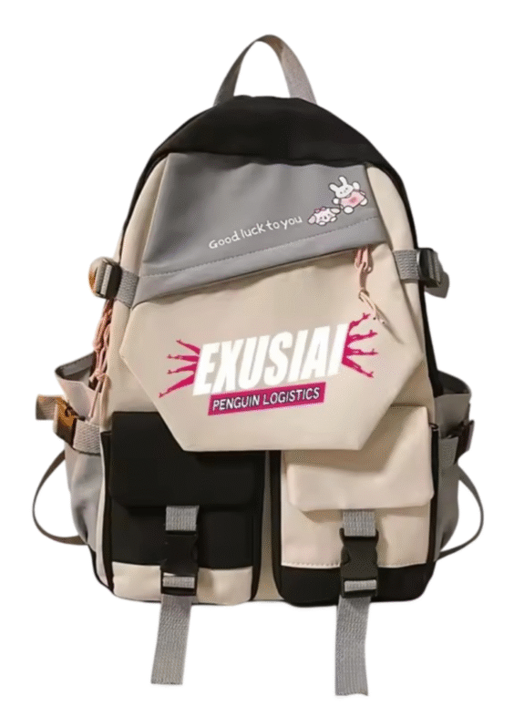 Arknights Anime Exusiai Penguin Logistics Student Backpack