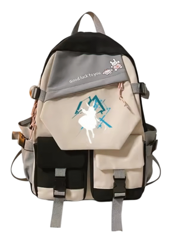 Arknights Anime Amiya Nylon Backpack
