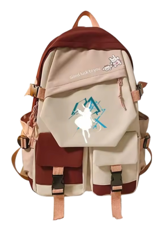 Anime Arknights Amiya Student Backpack