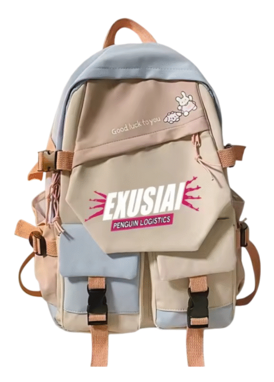 Anime Arknights Exusiai Penguin Logistics Student Backpack