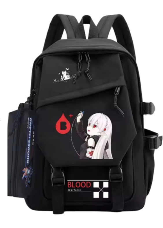 Anime Arknights Warfarin Backpack
